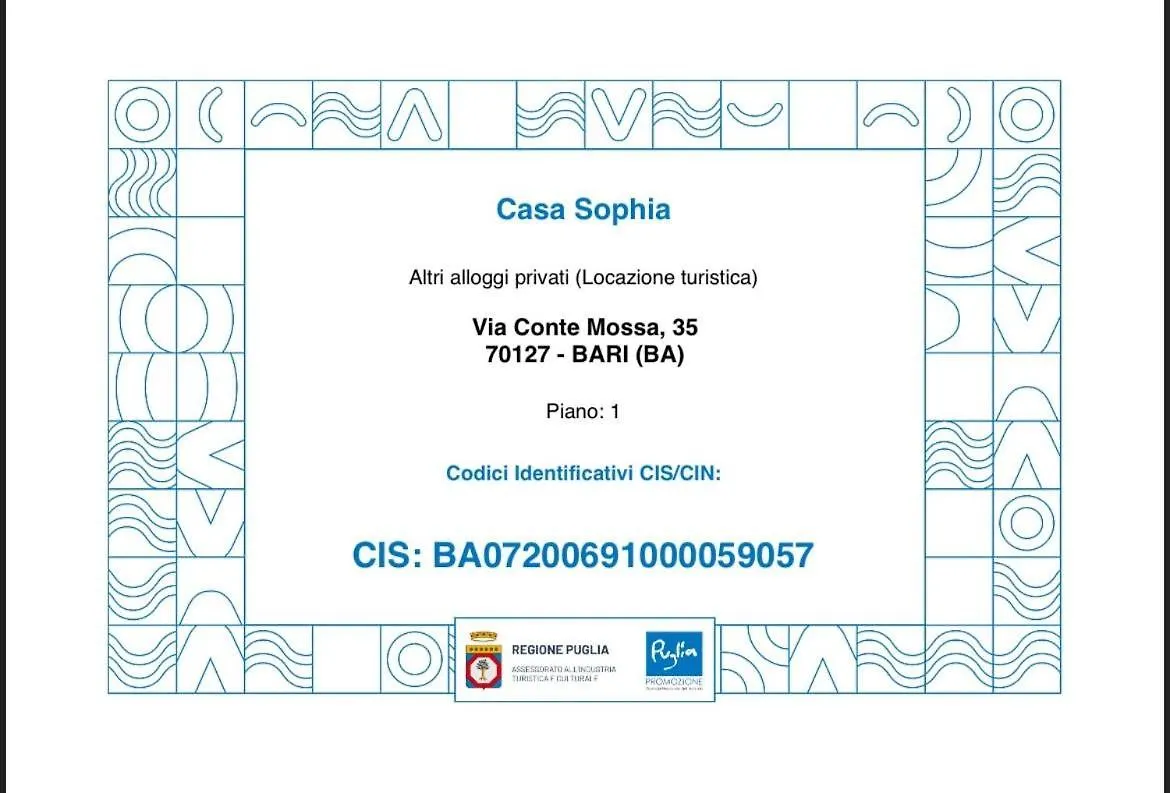 Casa Sophia Hotel Bari Italy
